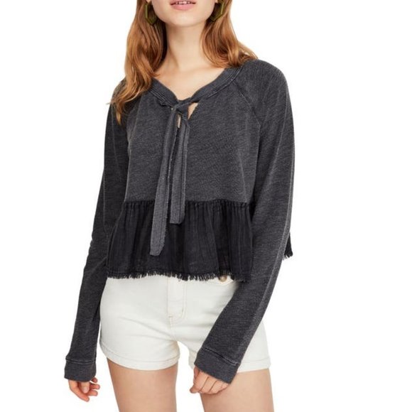 Free People Tops - Free People Sweet Jane Pullover
